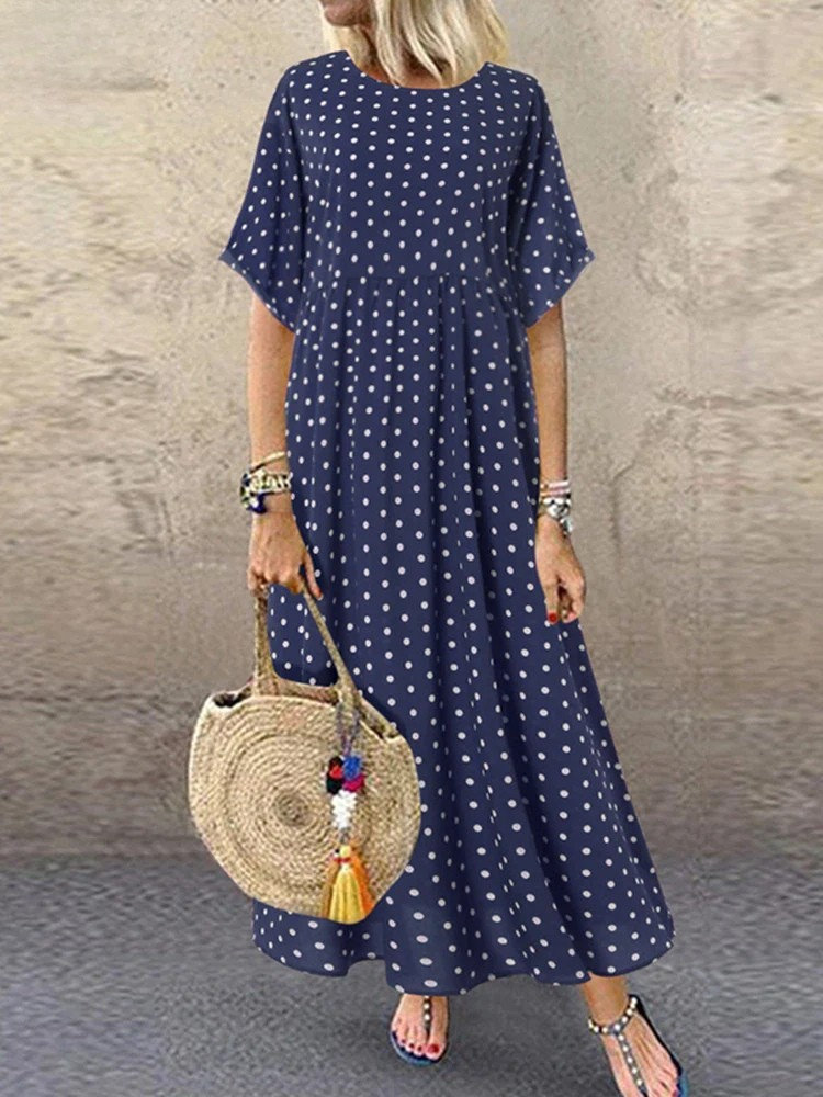 Simple Embroidered Dress