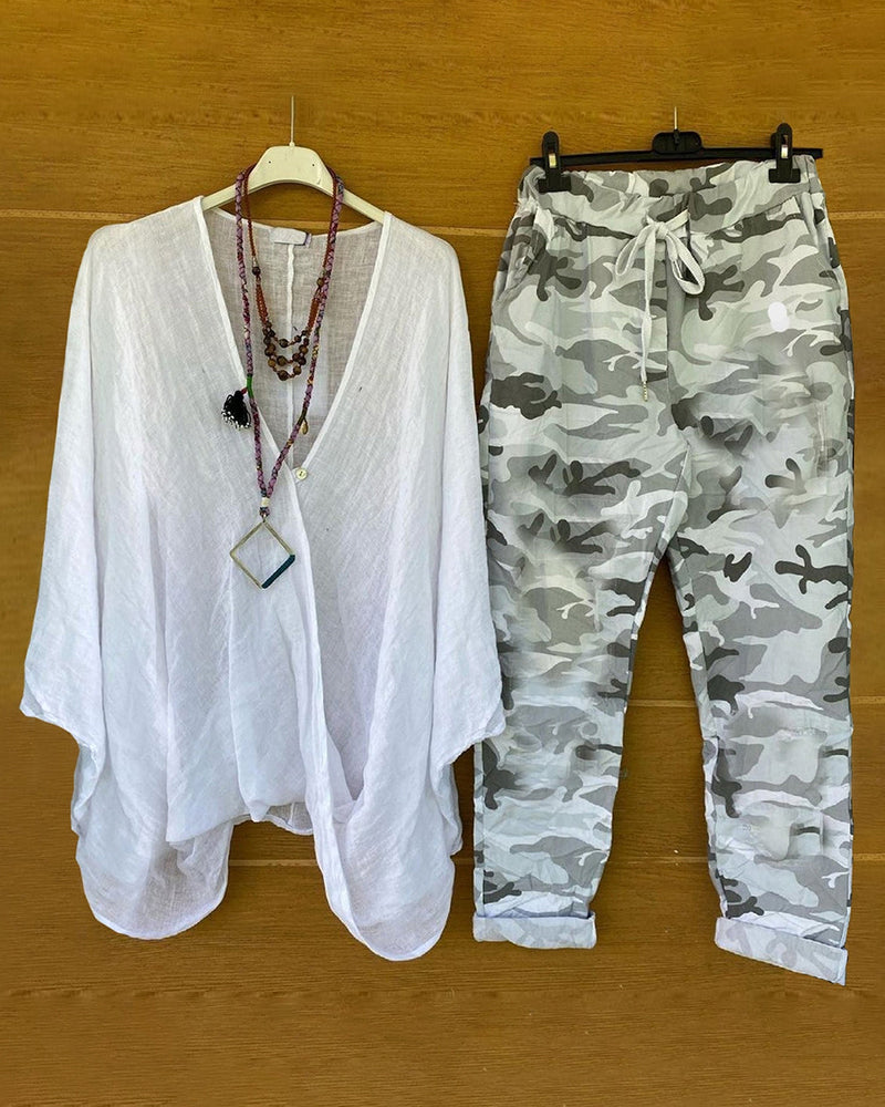Fresh Buttoned Set