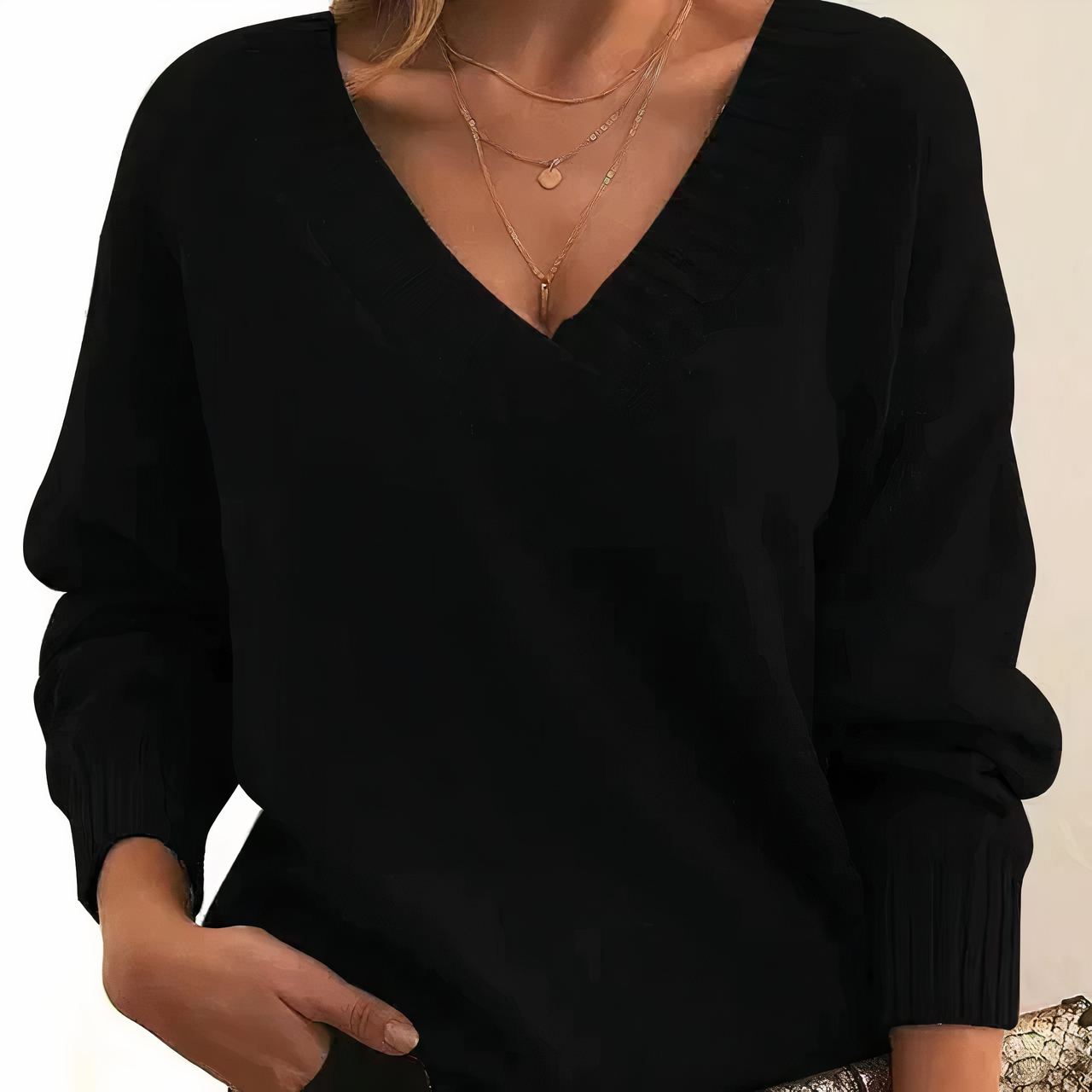 Cozy V-Neck Sweater