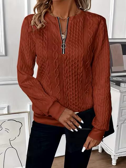 Easy Striped Sweater