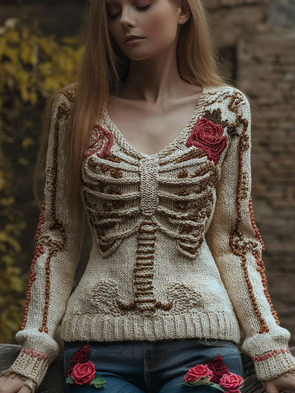 Classic Buttoned Sweater