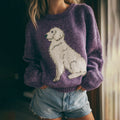 Textured Oversized Sweater
