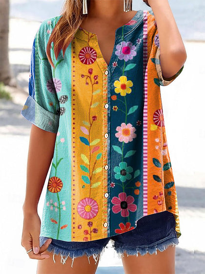 Coastal Buttoned Shirt