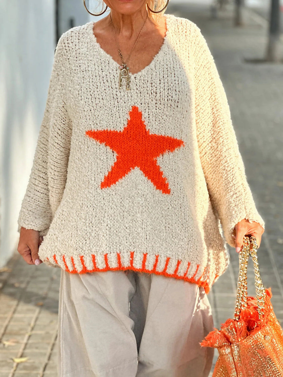 Casual Ribbed Sweater