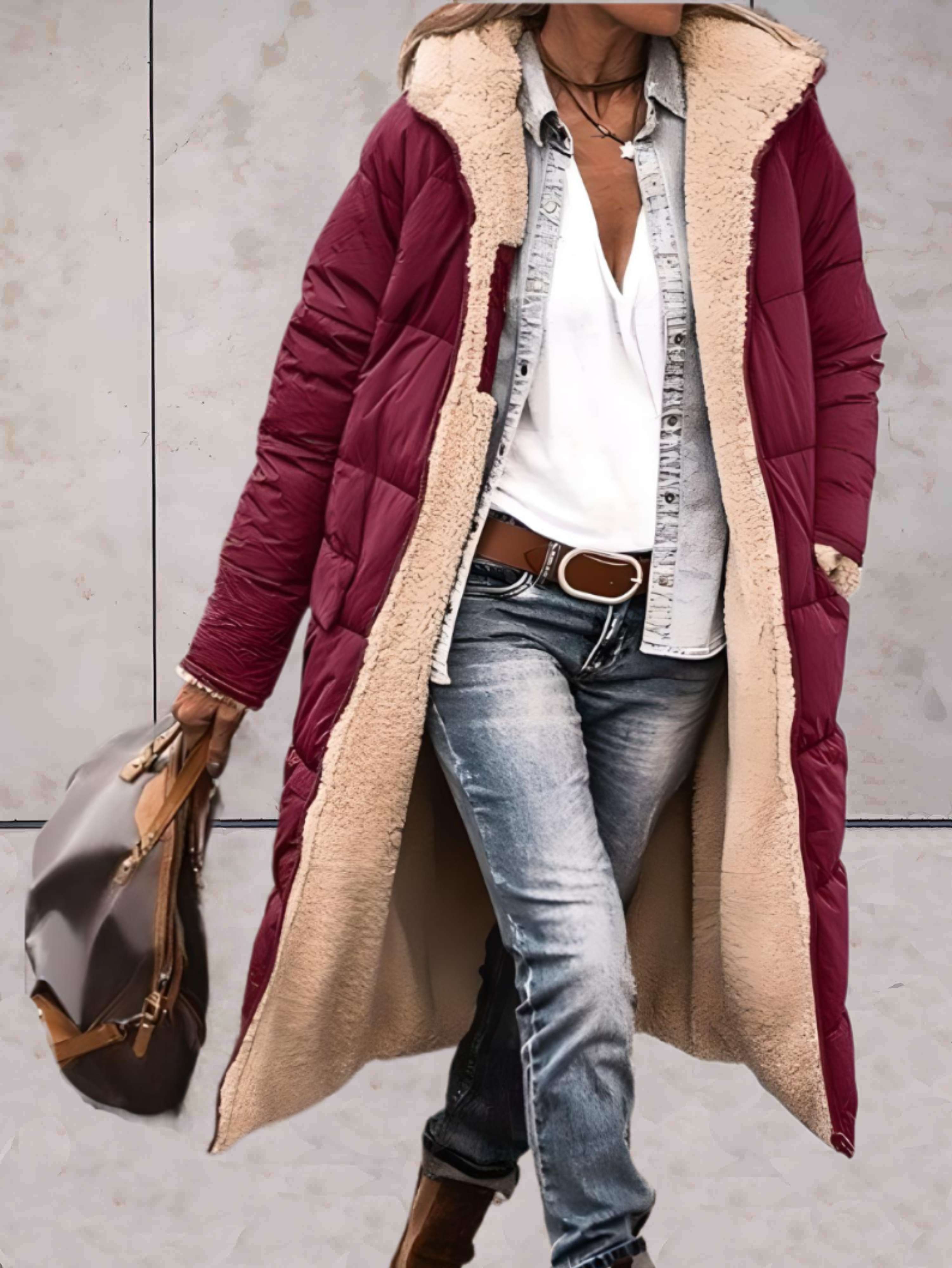 Elegant Belted Coat