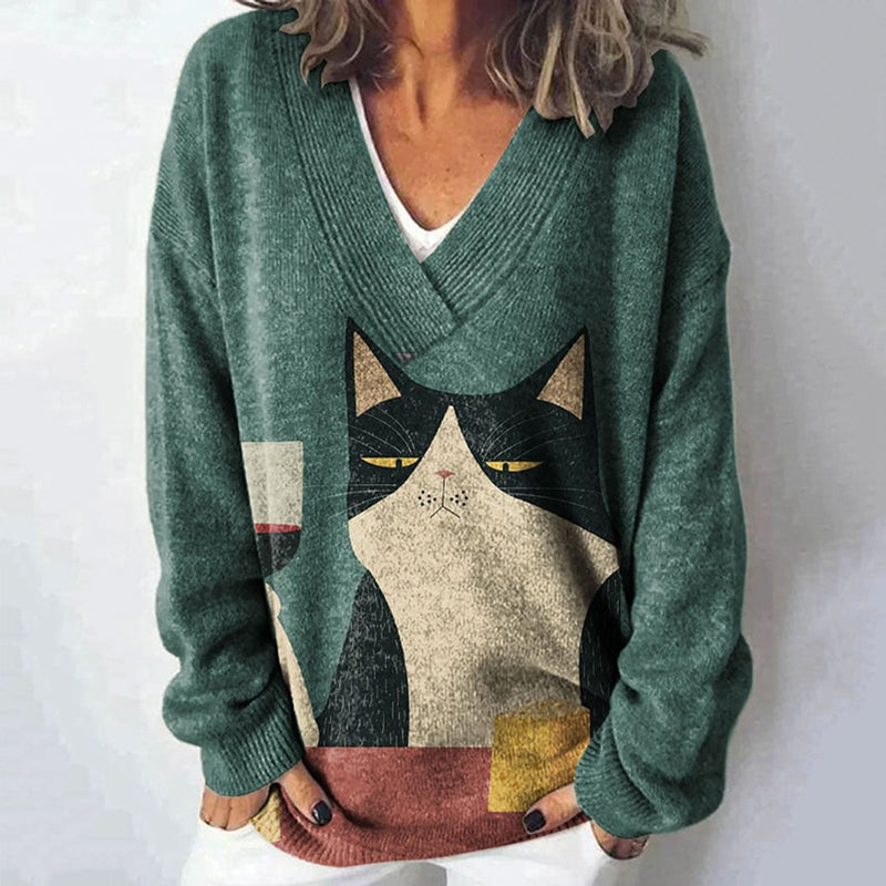 Easy V-Neck Sweater