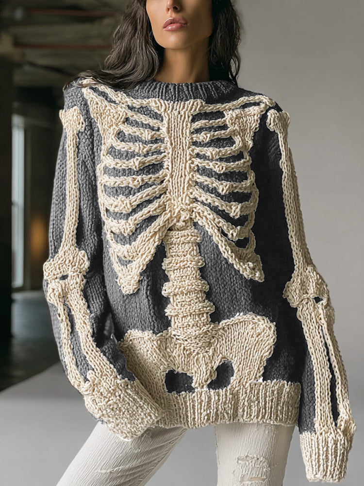 Relaxed Buttoned Sweater