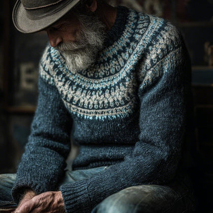 Warm Striped Sweater
