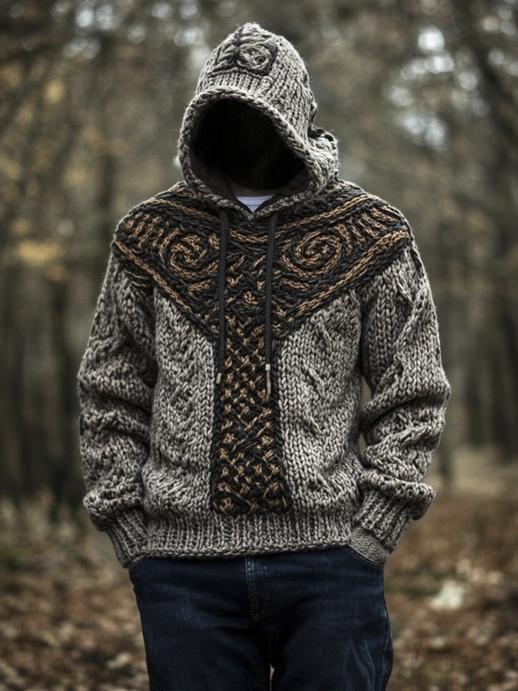 Textured Striped Sweater