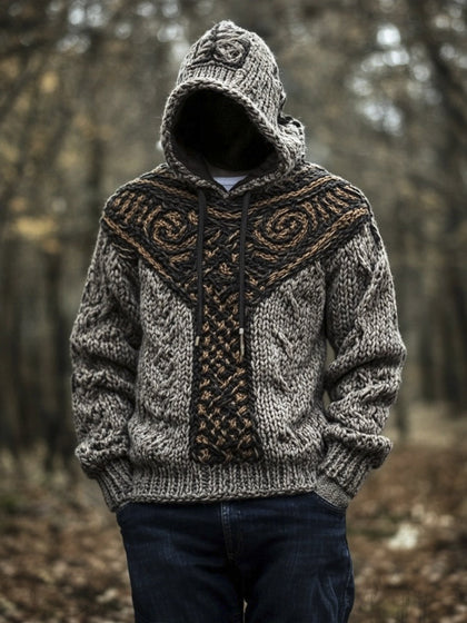 Textured Striped Sweater