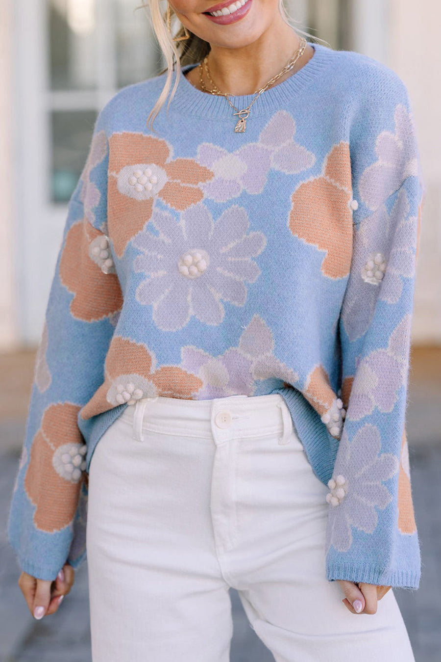 Weekend Buttoned Sweater