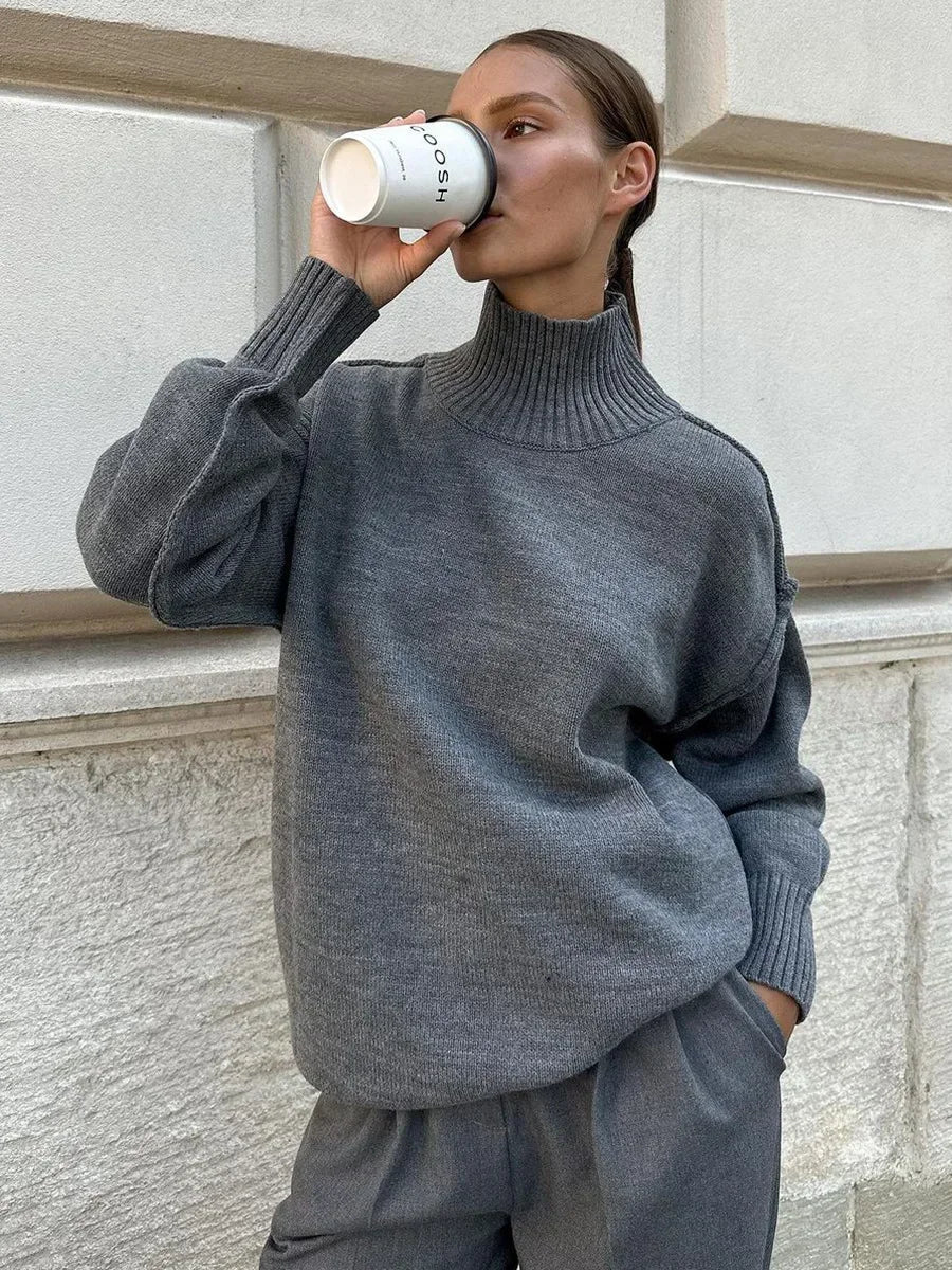 Relaxed Ribbed Sweater