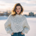 Relaxed Cropped Sweater