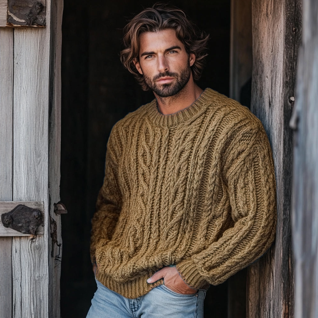 Casual Cable Sweater