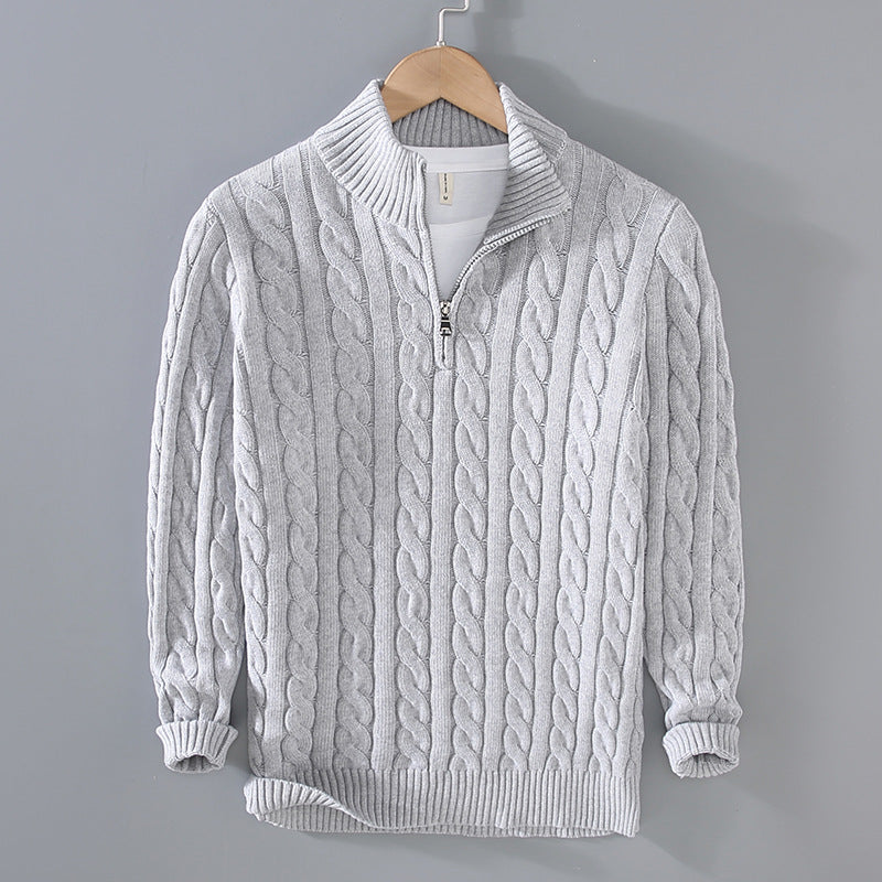 Warm Buttoned Sweater