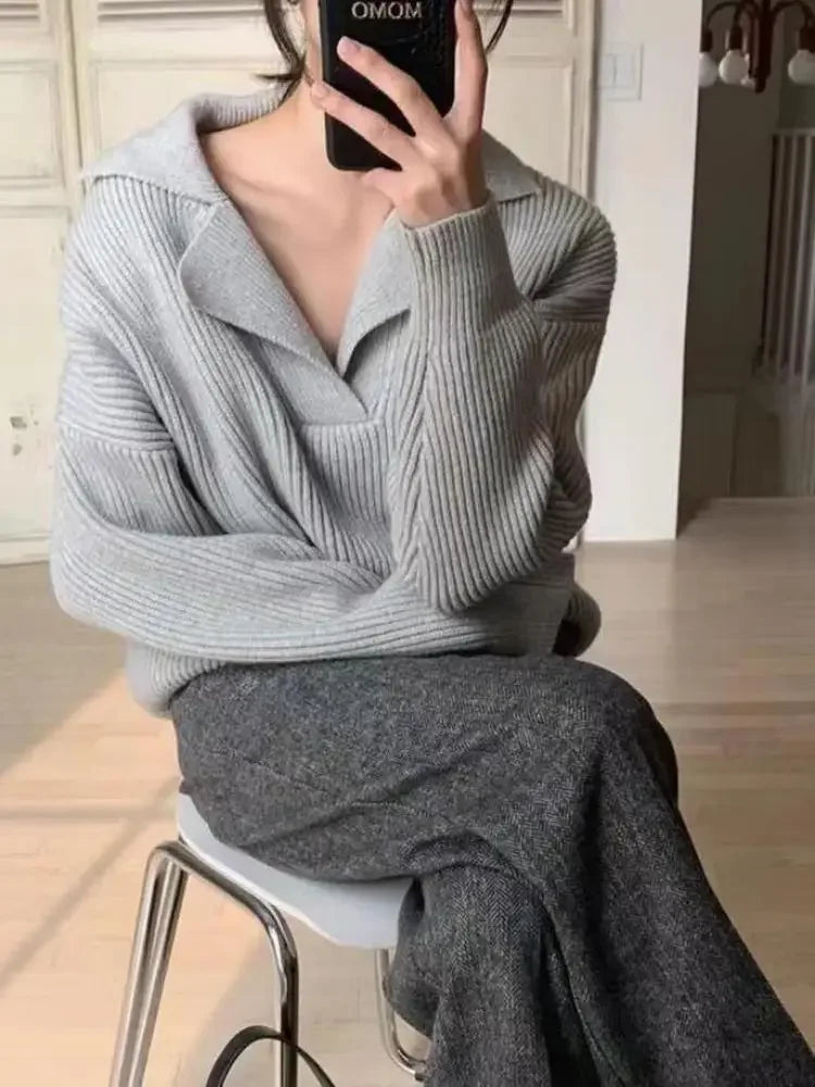 Relaxed Textured Sweater