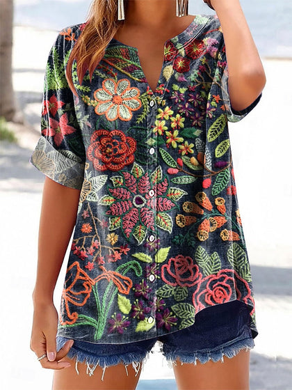 Easy Buttoned Shirt