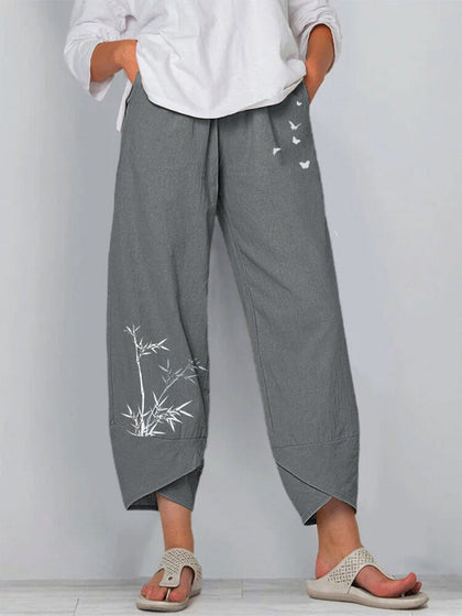 Warm Wide-Leg Pants