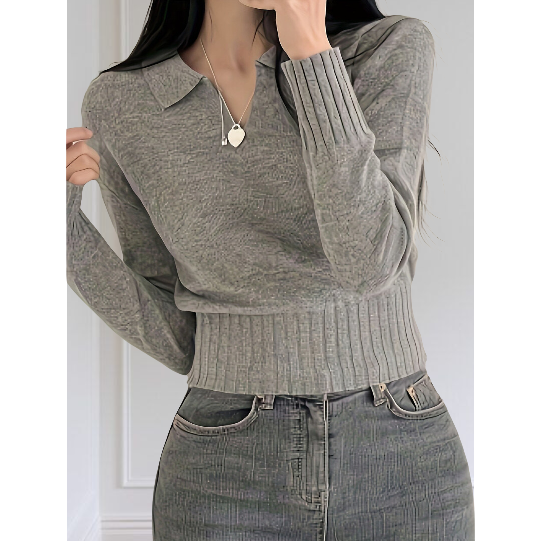 Everyday Cropped Sweater