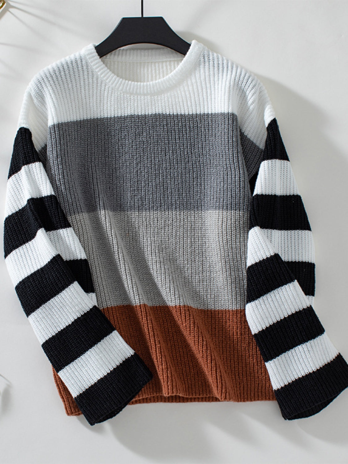Casual Striped Sweater