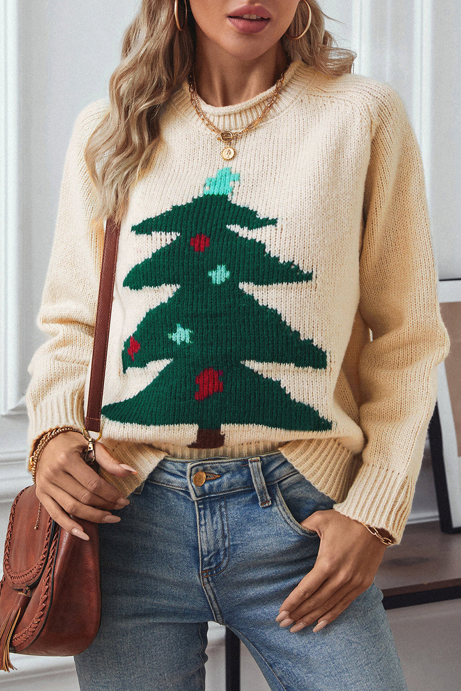 Casual V-Neck Sweater