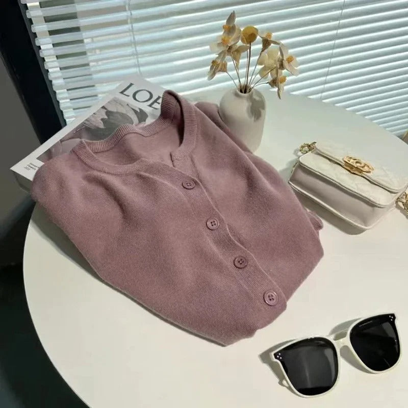 Warm V-Neck Sweater