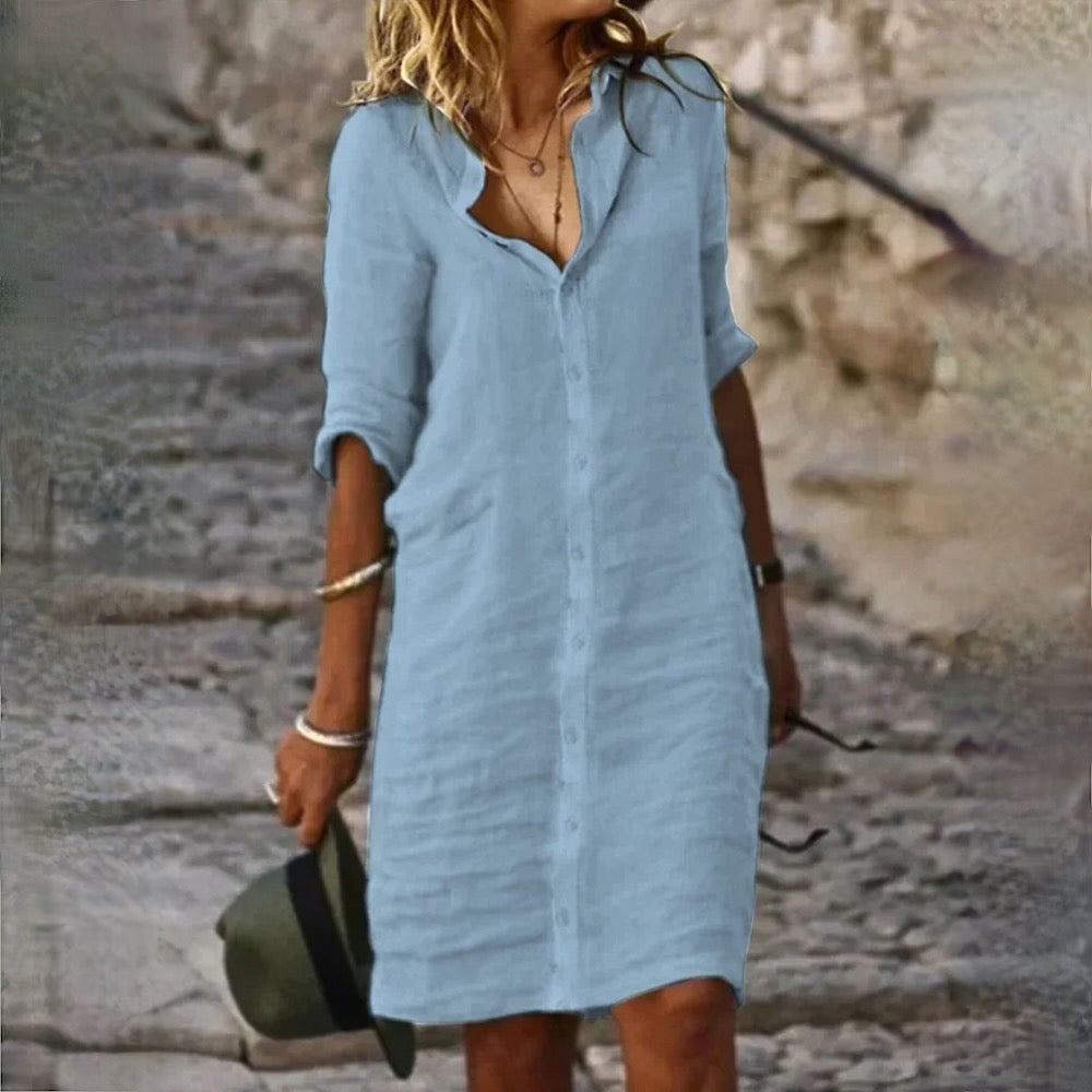 Flowing Cotton Dress