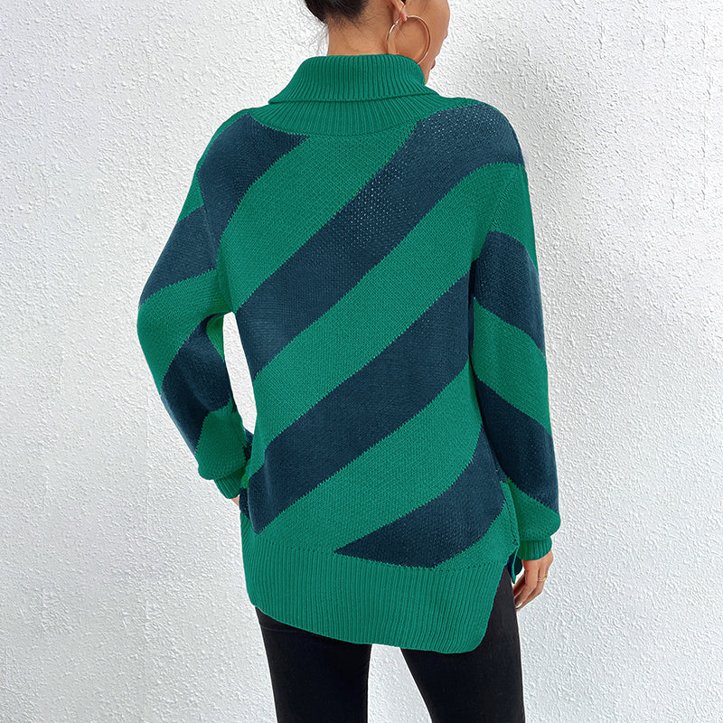 Casual Cropped Sweater