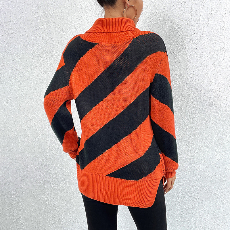 Casual Cropped Sweater