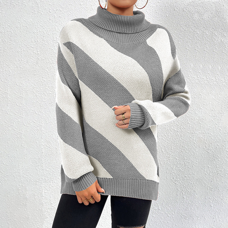 Casual Cropped Sweater