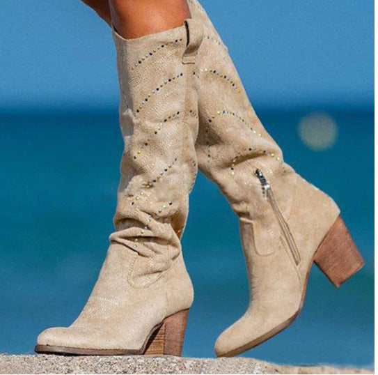 Sunny Leather Boots