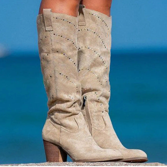 Sunny Leather Boots