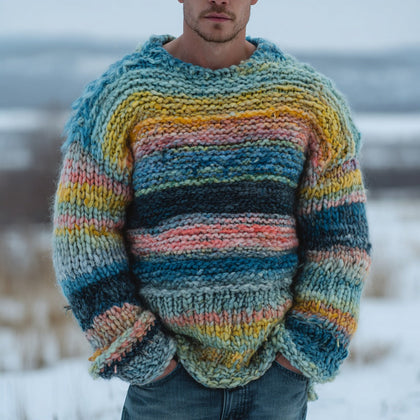 Casual Striped Sweater