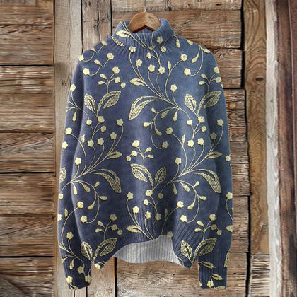 Easy Buttoned Sweater