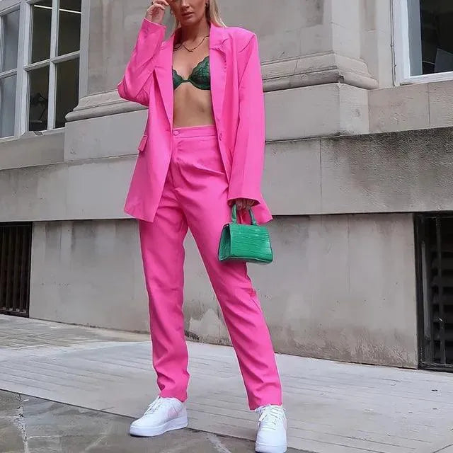 Soft High-Waist Pants