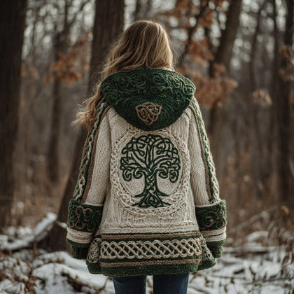 Textured Cropped Sweater