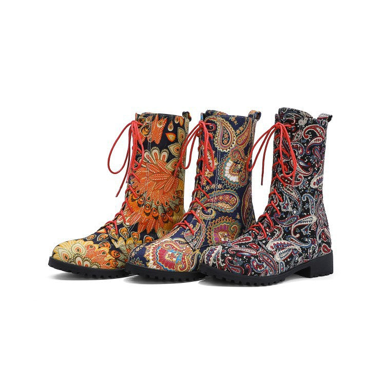 Airy Textured Boots