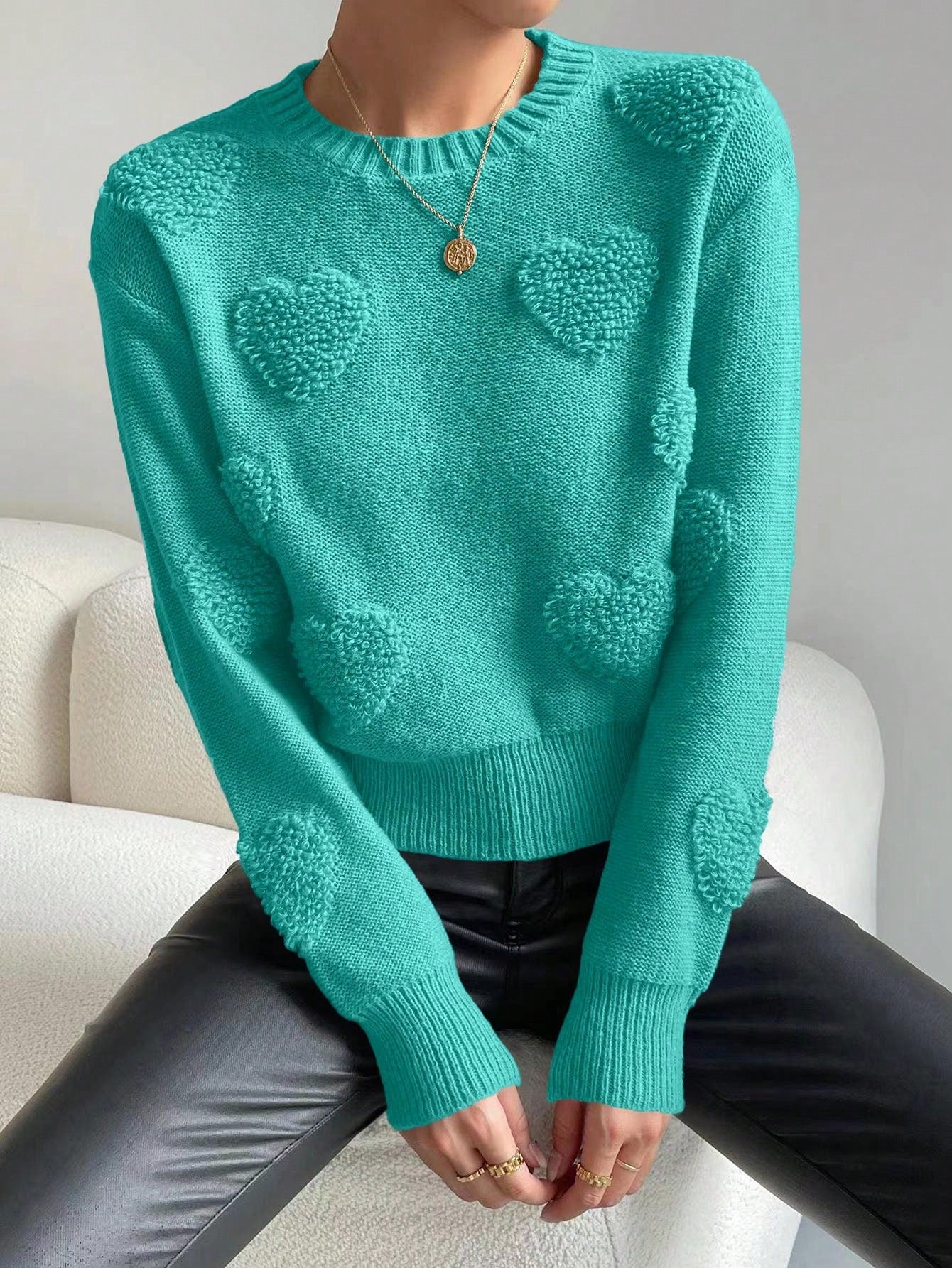Classic Cropped Sweater