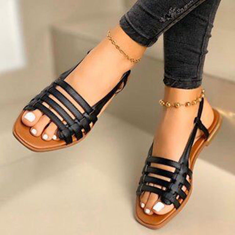 Natural Braided Sandals