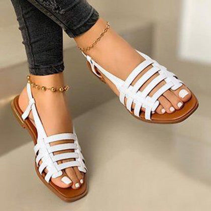 Natural Braided Sandals