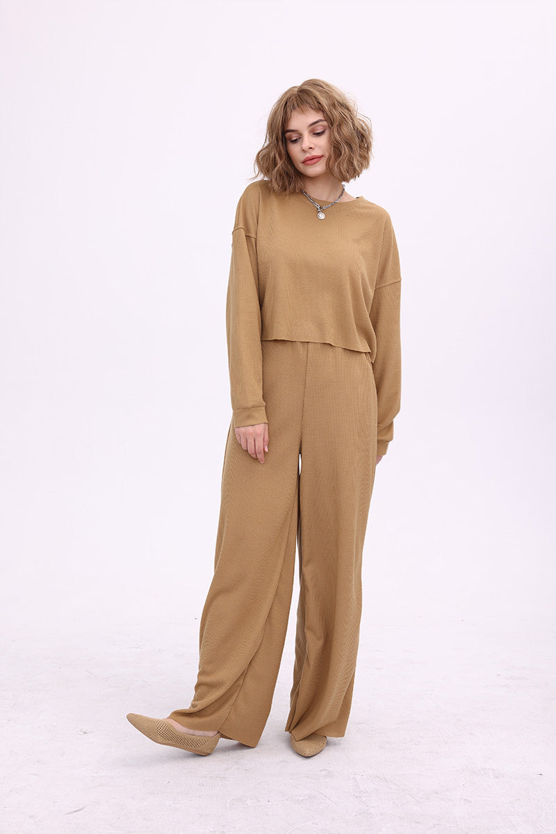 Relaxed Cropped Sweater