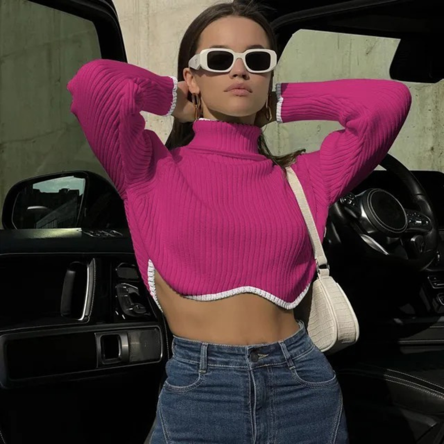 Warm Cropped Sweater