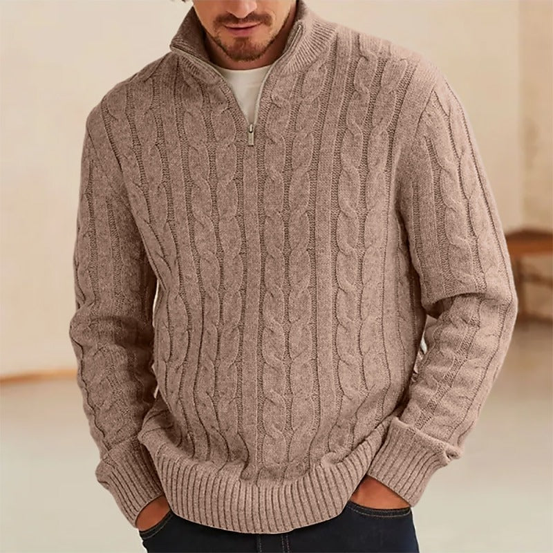 Relaxed Buttoned Sweater