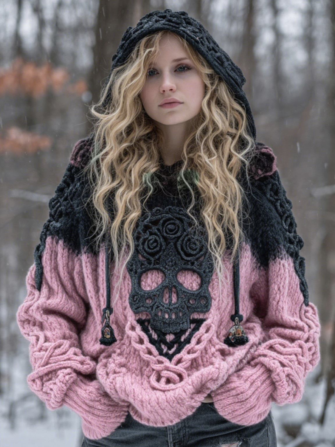 Warm Cropped Sweater