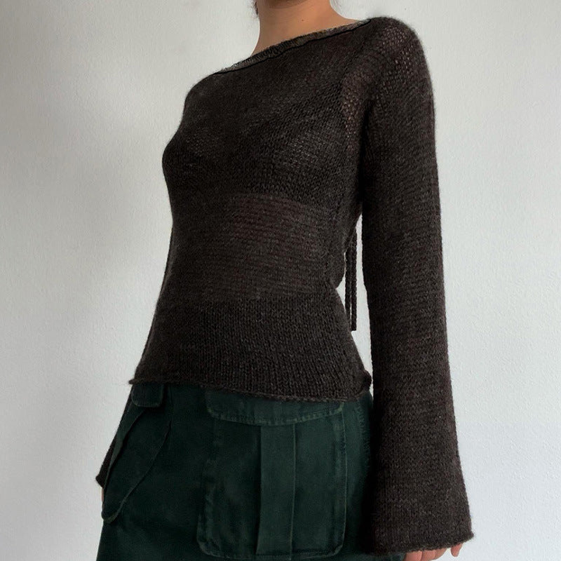 Relaxed Cable Sweater
