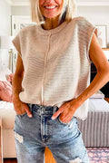 Easy Buttoned Sweater
