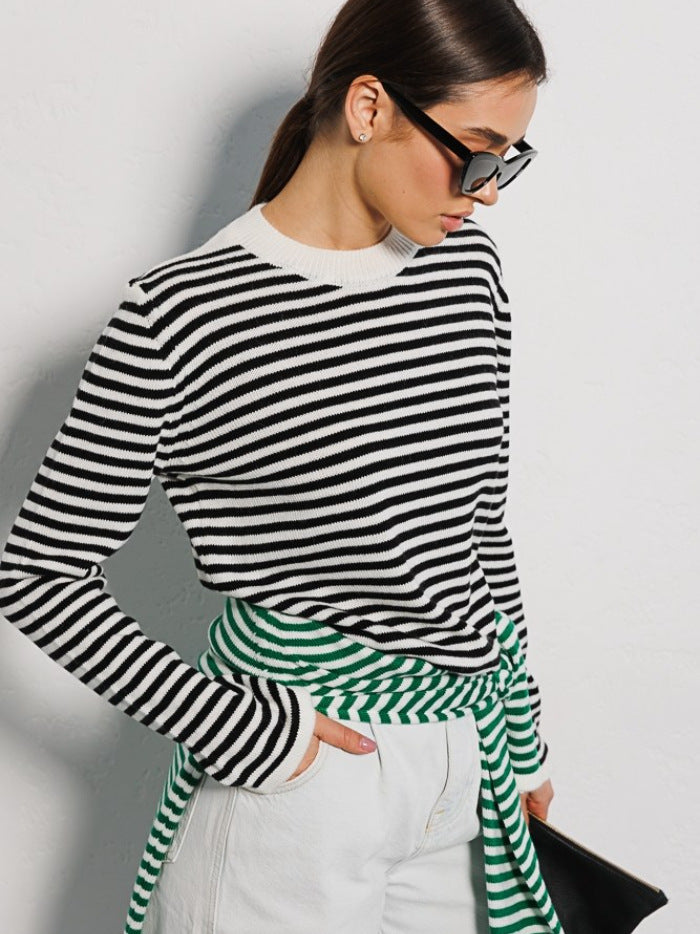 Casual Ribbed Sweater