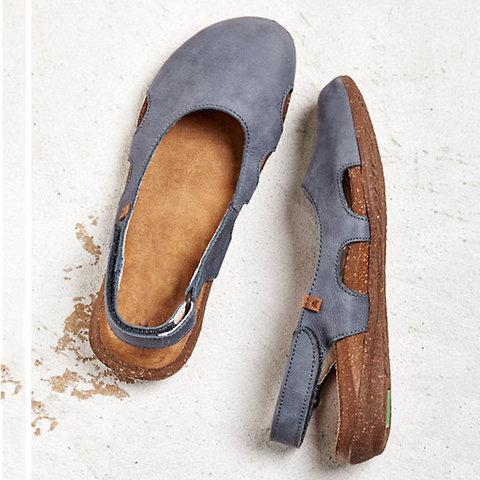 Soft Wedge Sandals