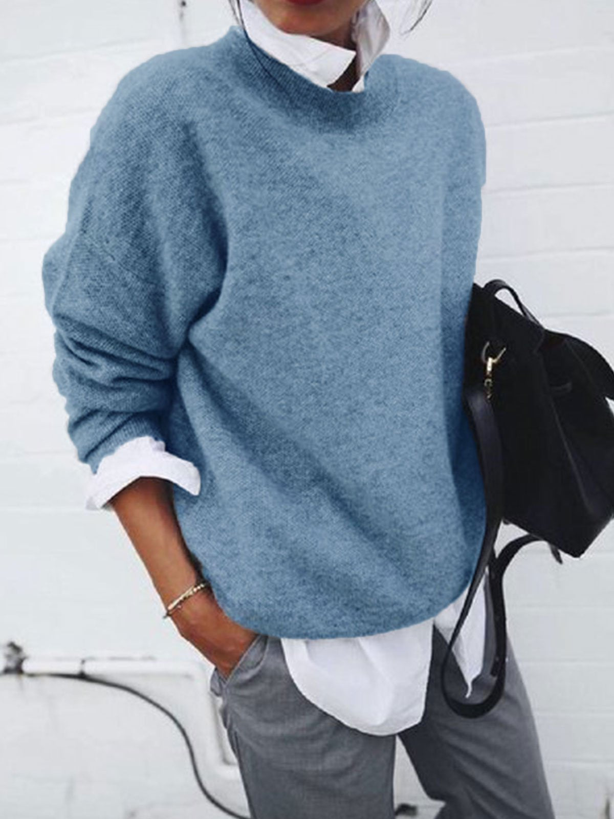 Soft V-Neck Sweater