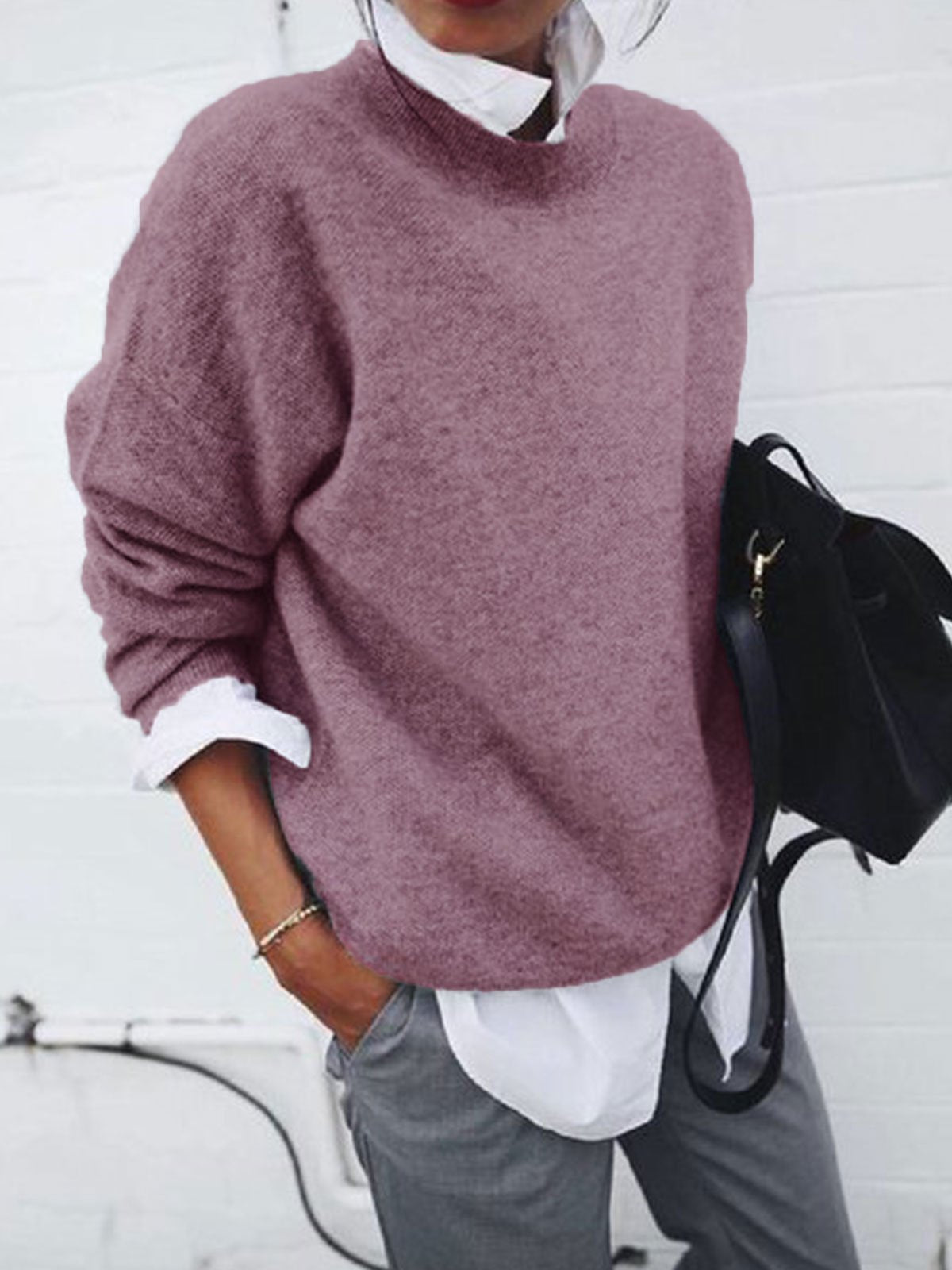 Soft V-Neck Sweater